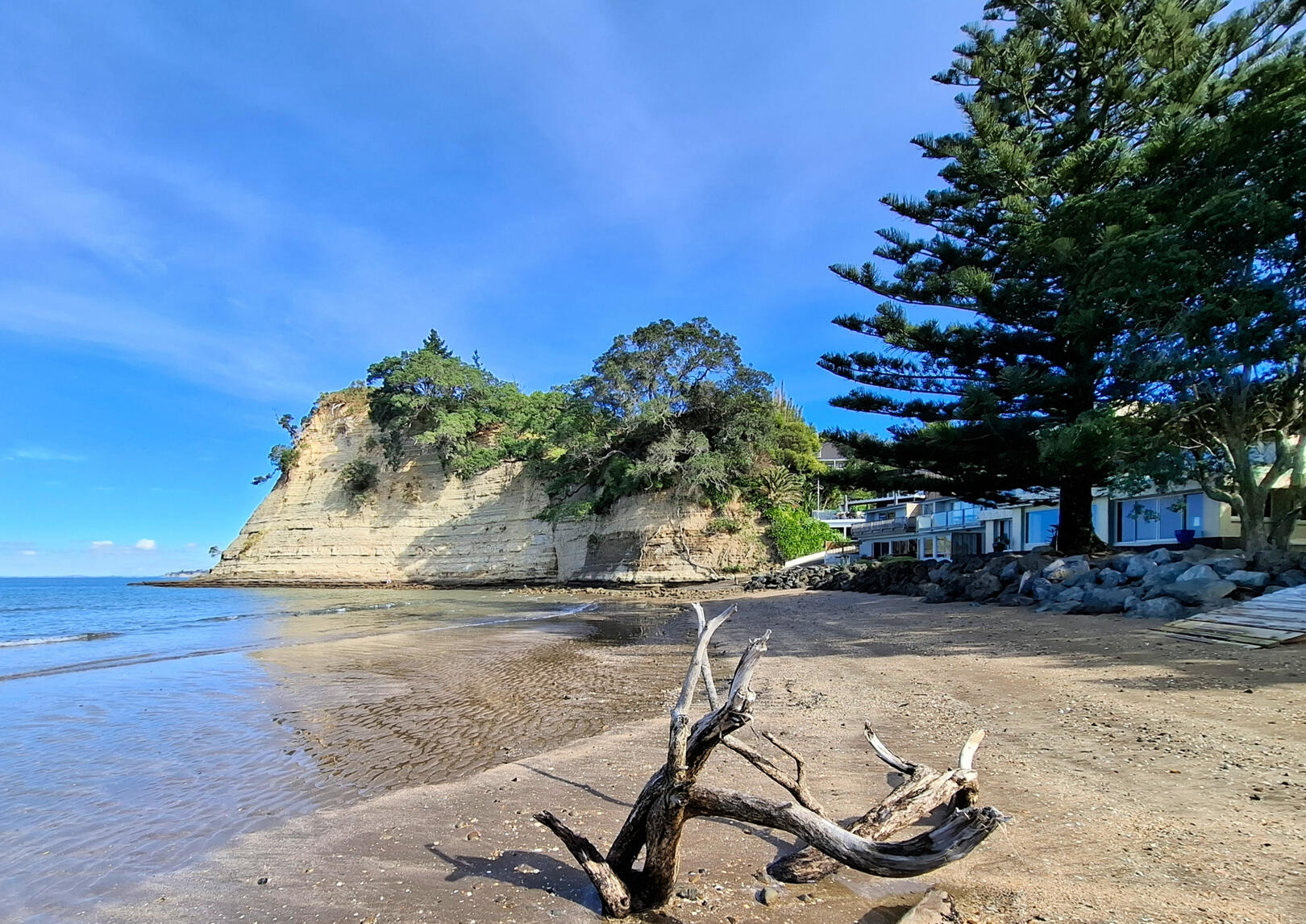Whangaparaoa coastline Stanmore Bay coastline